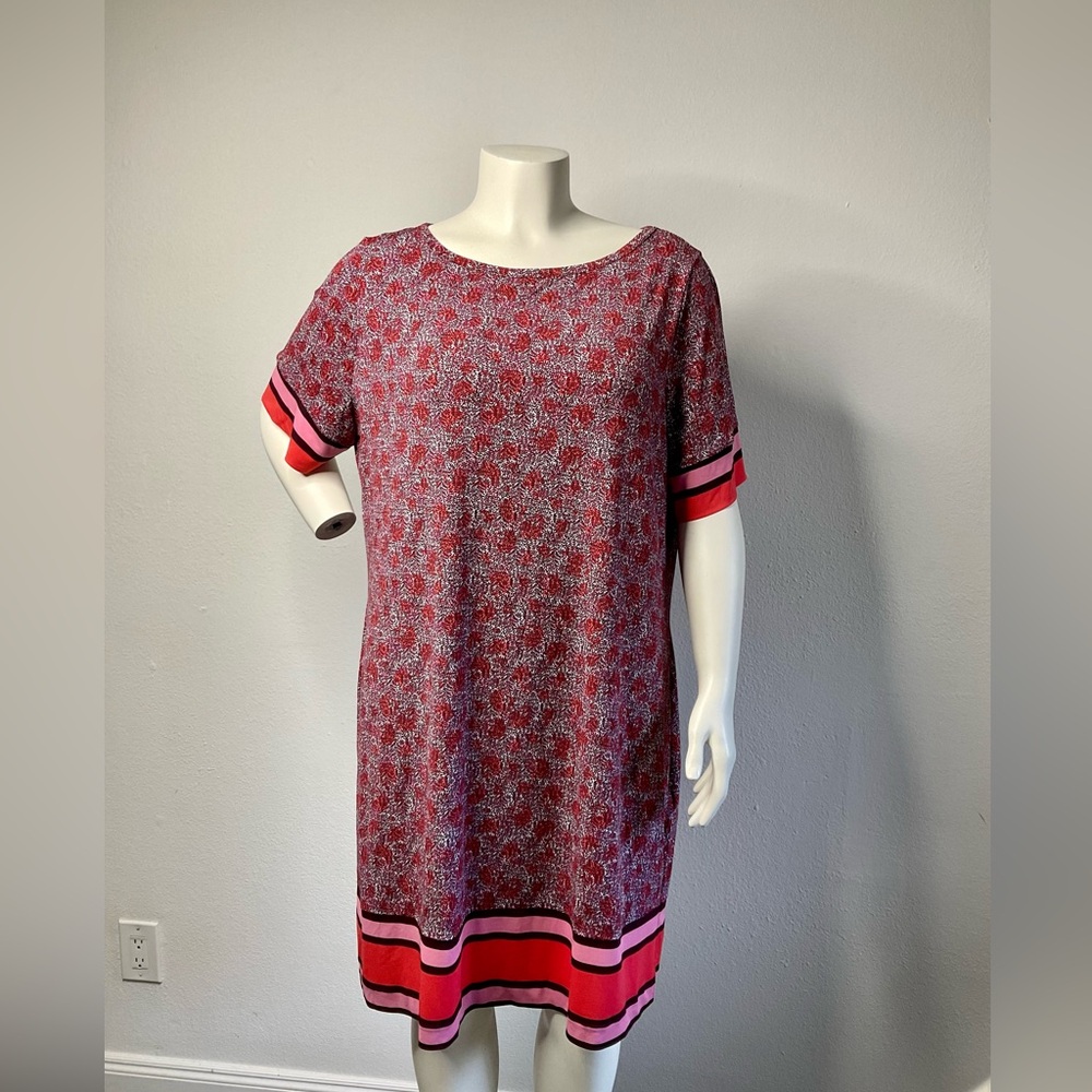 Michael Kors Stretch Knit Shift Dress sz 2X